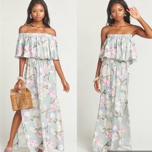 Show Me Your MuMu Pastel Floral Dress